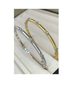 Xinfly 18kt Pure Gold Natural Diamond <b>Bracelet</b> - Product Image 1
