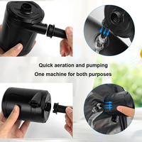 Offres Spéciales haute capacité 5000mah pompe à Air extérieure charge électrique sans fil à remplissage rapide Dc gonfleur électrique dégonfleur pompe à Air