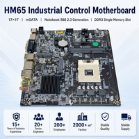 Carte mère Mini PCBA PGA988, ordinateur embarqué industriel