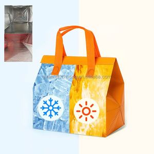 Bolsa de Entrega de Alimentos Personalizada, Desechable, de Papel de Aluminio con Aislamiento Térmico, para Entrega de Comida Caliente y Fría, Bebidas - Product Image 1