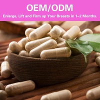 OEM Gélules Hormonales Féminines à base d'Œstrogènes pour l'Amélioration et le Raffermissement des Seins, Complément Herbal pour des Poitrines plus Pleines et Relevées