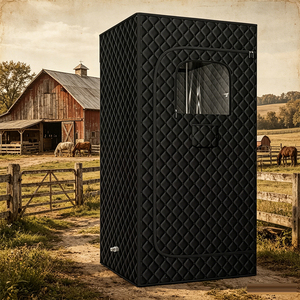 Sauna vapeur électrique portable moderne avec télécommande pour la maison, le spa, la salle de sport, le salon, la chambre, la villa, l'appartement - Product Image 2
