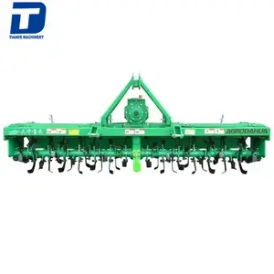 China farm diesel inter row pto rotary tiller cultivator for sale Tractor matching three-point hitch rotary cultivator