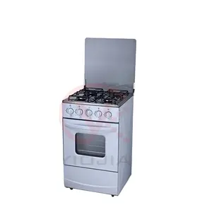 Cocina independiente de 4 quemadores de gas y horno de pintura completa - Product Image 1