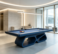 Nouvelles Tables de Billard de Luxe Personnalisées Design 8 Ball Haut de Gamme pour Intérieur Moderne 7ft 8ft 9ft