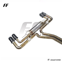 Catback d'échappement en alliage de titane de haute qualité pour silencieux Porsche Cayenne 9YA avec pièces de réglage de Performance automatique de soupape