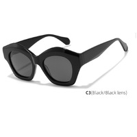 Lunettes de soleil de luxe polarisées de haute qualité 2026 pour hommes, vente en gros, lunettes surdimensionnées, lunettes de soleil œil de chat de créateur pour femmes avec logo
