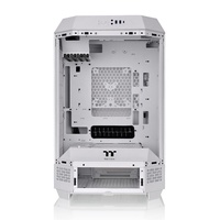 Boîtier de PC Thermaltake Tower 300 compatible MATX avec support de refroidissement par eau de 420 mm, neuf