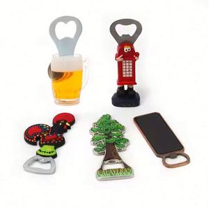 2025 Manufacturer Custom Made Can Beer Cap Shape <b>Fridge</b> Magnet Bottle Opener - Product Image 3