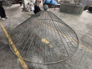 Gazebo <span class=keywords><strong>de</strong></span> Metal con Acabado Vintage, una Pieza <span class=keywords><strong>de</strong></span> Decoración Atemporal para Interiores y Exteriores que Combina Encanto Rústico con Elegancia Funcional - Product Image 4