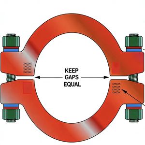 Système de forage de puits pétroliers, colliers de serrage pour tiges de piston de pompes - Product Image 6