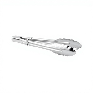 Momos Tong with Flower Design Stainless Steel Tongs Set Premium Stainless Steel <b>Bar</b> Kitchen Gadget <b>Utility</b> Tong - Product Image 1