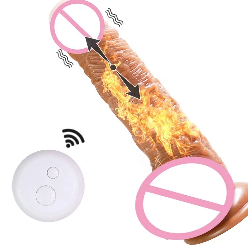 Oneai-consolador vibrador de silicona Artificial para mujer, Control inalámbrico, calefacción, Vagina, gran oferta