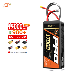 EP 6S/12S/14S/18S 16000-40000mAh Batería LiPO semisólida Batería de Dron de polímero de litio de alta densidad energética para UAV agrícola - Product Image 1