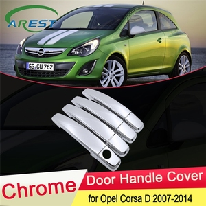 Per Opel <span class=keywords><strong>Corsa</strong></span> D Vauxhall 2007-2014 Set di Copri Maniglie Cromate per Porte, Accessori di Styling per Auto - Product Image 2