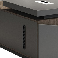 Bureau de direction Pengpai, mobilier de bureau, table d'ordinateur en forme de L, bureau de direction