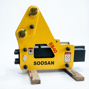 Componentes principales del cuerpo principal del modelo de martillo hidráulico de tipo lateral SB40 para excavadoras de 4.0-7.0 toneladas, peso de 295 kg, origen Shandong - Product Image 1