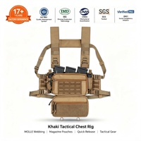 Logo personnalisé OEM Premium sac de poitrine en nylon réglable mag pochette support molle formation gilet tactique plate-forme de poitrine
