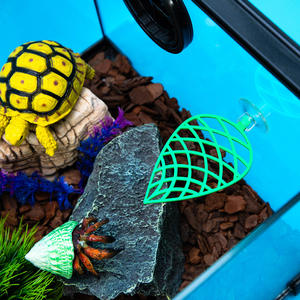 Aquarium Fish Tank Paysage Décoration Fighting Fish Repos Lit - Product Image 6