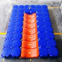 Plateforme de pont de bateau de ponton marin de flottabilité élevée de dock flottant modulaire de HDPE pour le yacht de jet ski
