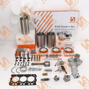 Engine Rebuild Kit Piston Ring Liner For Kubota D902 Forklift Diesel Engine Parts Complete Kit D902 Overhaul Rebuild Kit