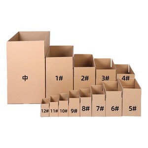 Hiệu SuấT chi phí cao biểu tượng tùy chỉnh có thể gập lại vận chuyển hộp sóng vận chuyển bao bì hộp hàng tạp hóa - Product Image 5