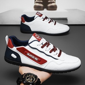 Chaussures de course légères unisexes, dessus en PU, doublure en coton, semelle en caoutchouc, baskets de jogging athlétiques pour hommes, femmes et jeunes - Product Image 4