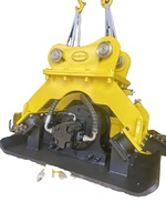 Compacteur vibrant hydraulique certifié BOCHUANG pour excavatrice, accessoires de pompe moteur pour excavatrices de 1 à 30 tonnes, machines de construction 1