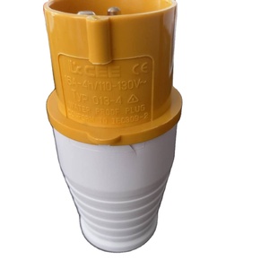 Enchufe industrial impermeable macho y hembra 013 -4h 110V, enchufe de pared industrial 2P + 6/32a 4 pines 220-240V - Product Image 2