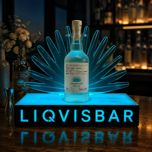 LiqVis Portabottiglie LED Creativo ed Ecologico in Plastica, <span class=keywords><strong>Design</strong></span> Moderno ed Elegante <span class=keywords><strong>VIP</strong></span> per Esposizione Decorativa in Club, Lounge ed Eventi - Product Image 6