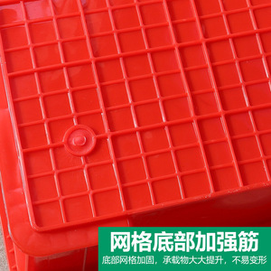 Plastic Turnover Box Rectangle Injection Molding General Packaging Eco Friendly Toys Organizer Storage <b>Bin</b> - Product Image 2
