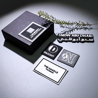 Etiquetas de Silicona 3D Ecológicas Personalizadas de Alta Calidad, con Grabado en Relieve, Impresas, con Borde Cortado en Caliente, Corte Recto, Plegables, en Rollo