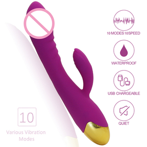 Wholesale High Quality Women Insert Vibrator Adult <strong>Sex</strong> Toys Clitoris Masturbating for Sexual Pleasure <strong>Sex</strong> <strong>Doll</strong> Sexy Toy Vibrator - Product Image 2