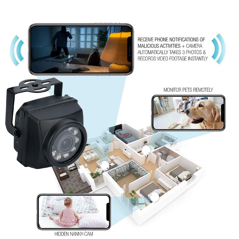 WIFIバードボックスカメラ5MP2MP防水IRナイトビジョンIPCスーツ
