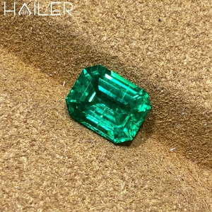 Piedra preciosa <span class=keywords><strong>Esmeralda</strong></span> hidrotermal colombiana al por mayor, precio por quilate, piedra preciosa <span class=keywords><strong>tallada</strong></span>, <span class=keywords><strong>esmeralda</strong></span> de laboratorio - Product Image 3