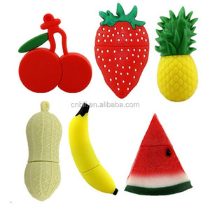 PVC fruta usb pendrive vegetales usb <span class=keywords><strong>flash</strong></span> drive de 8gb encantadora de dibujos animados de memoria usb a granel barato - Product Image 1
