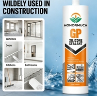 Mastic silicone acide GP Prix usine 280ML Polyvalent Verre Salle de bain Aquarium Étanchéité Séchage rapide Colle d'étanchéité