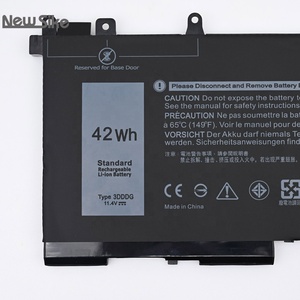 11.4V 42Wh 3DDDG 新しい交換用バッテリー Latitude 5280 5288 5290 5480 5488 5490 5491 5495 E5280 <span class=keywords><strong>E5480</strong></span> シリーズ 3DDDG バッテリー用 - Product Image 3