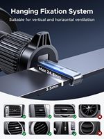 Chargeur de voiture sans fil certifié Qi2, robuste, charge rapide 25W, refroidissement TEC, protection contre la surchauffe, compatible avec tous les smartphones