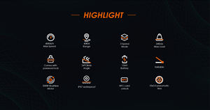 <span class=keywords><strong>KugooKirin</strong></span> M3 Scooter électrique pliable pour adulte 10 pouces avec verrouillage codé Scooter auto-équilibré de haute qualité - Product Image 5