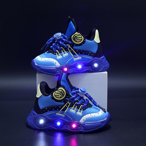 Factory <b>Kids</b> Shoes Light Led Children Sports Shoes PU Material Casual Light Shoes Sneakers for <b>Kids</b> Chaussures Pour Enfants - Product Image 3
