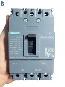 Interruptor de Circuito de Caja Moldeada 3VM1132-5ED32-0AA0, Interruptor de Sobrecarga de Bajo Voltaje, Equipo de Distribución Eléctrica - Product Image 1