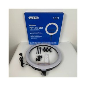 18 Inch LED <b>Ring</b> Light Adjustable Color Temperature Remote Control Portable Camera <b>Phone</b> Live Streaming Photography Light - Product Image 4