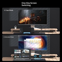 Station d'accueil pour jeux ROG Ally en alliage d'aluminium, ventilateur de refroidissement détachable, fente pour SSD, sortie HDTV 4K, ports USB Type C, amélioration des performances, en stock