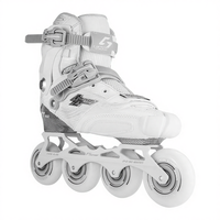 Patins à roulettes de slalom professionnels en fibre de carbone avec logo OEM, tailles réglables, roulements ABEC-9, roues en PU, imperméables pour adultes