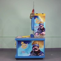 Machine de jeu d'arcade jouet Whack A Mole à pièces frapper les enfants frapper le marteau Machine de jeu d'arcade pour enfants