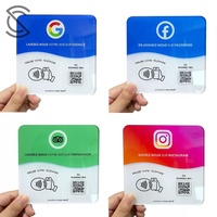 Carte intelligente RFID en PVC imperméable 13,56 MHz, carte NFC en acrylique durable pour les adhésions, les hôtels, le contrôle d'accès et l'utilisation professionnelle