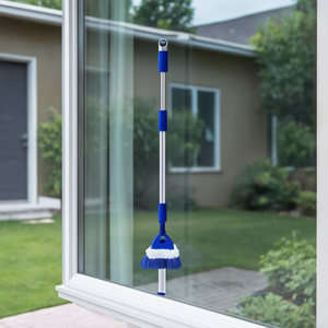 Asta Telescopica Estensibile 80-150 cm Blu per Pulizia Finestre e Vetri - Product Image 3