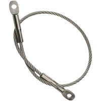 Œillets de câble en acier inoxydable 304, enveloppés de colle, 5 mm, sur mesure, avec vis de compression, goujon fileté, soudage, pliage, découpe Maijie