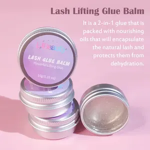 2023 New Trending Balm Glue for Lash lift and Brow lamination Professional Newest Shining Glitter Balm in Wholesale